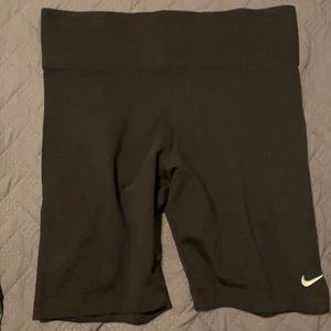 Black Nike biker shorts